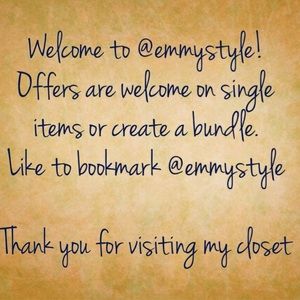 Welcome to my closet!